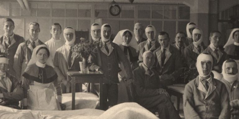 Historic Photo of Medical Professionals on the Western Front