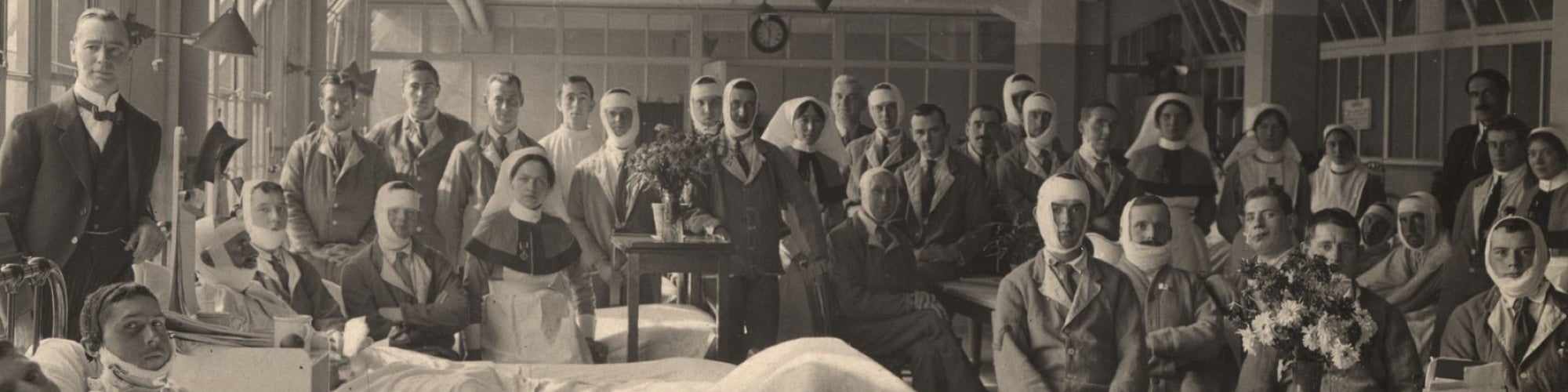 Historic Photo of Medical Professionals on the Western Front