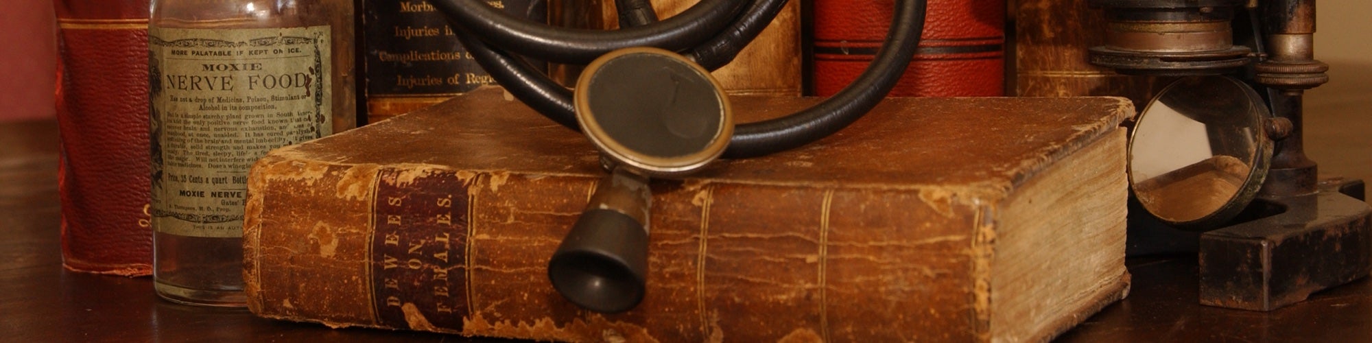 Photo of Country Doctor Museum Stethoscope and Book